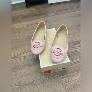 Baby Pink Michael Kors Flats